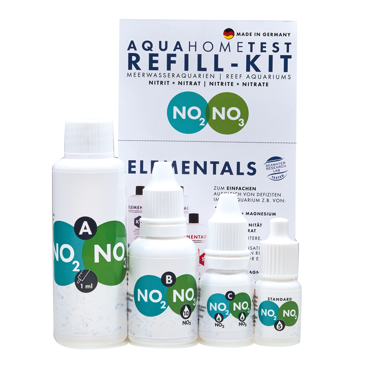 AquaHomeTest Refill-Kit  NO2+NO3